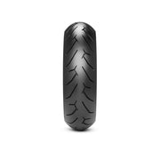 Pirelli Diablo Rosso II front motorcycle tire 120/70ZR17M/CTL (58W) with tread pattern and sidewall details.