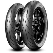 Pirelli Diablo Rosso Sport rear motorcycle tire 150/60-17 M/CTL 66S with tread pattern for sport riding performance