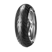 Pirelli Angel ST rear motorcycle tire 180/55ZR17M/CTL (73W) with tread pattern, designed for sport touring bikes.