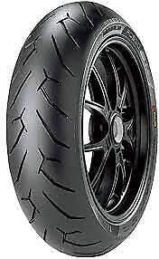 Pirelli Diablo Rosso II rear motorcycle tire 190/50ZR17M/CTL (73W) with tread pattern and sidewall details.