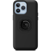 Quad Lock MAG Case for iPhone 14 Pro Max, black protective phone case with magnetic attachment system.