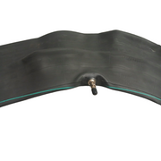 Vee Rubber 400/450(110/120)-19 TR4 straight valve inner tube for motorcycle tires, showing the durable rubber and valve stem.
