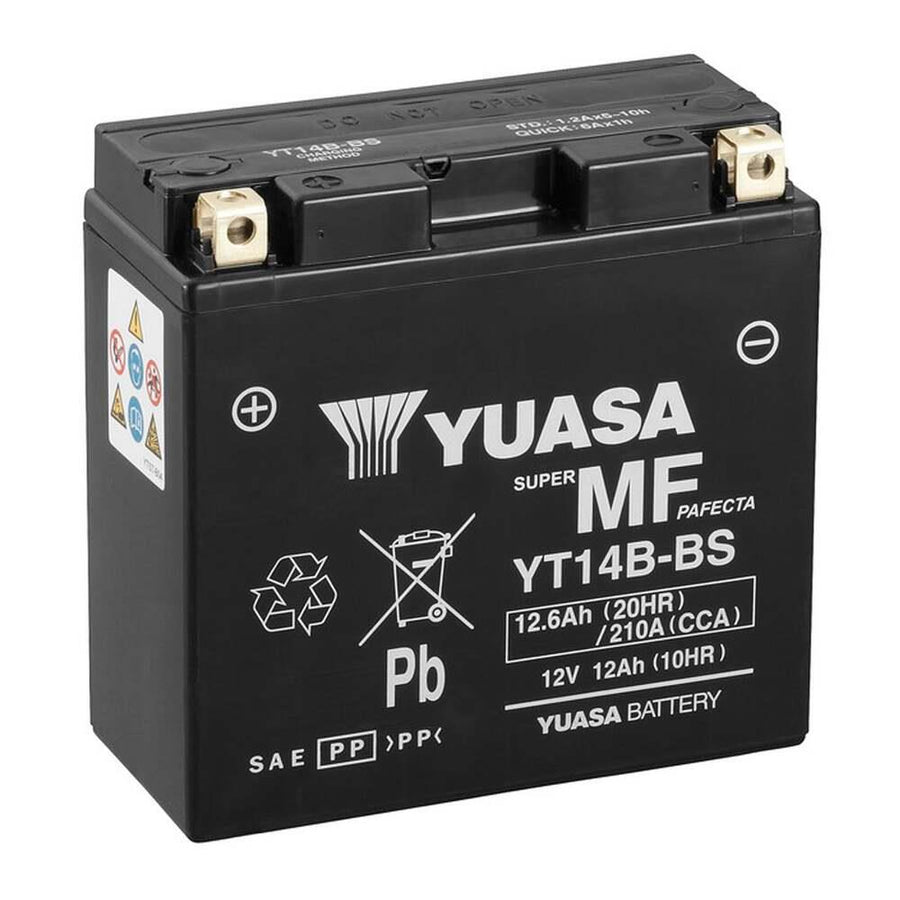 YT14B-BS (WC) 12V Yuasa MF VRLA Battery