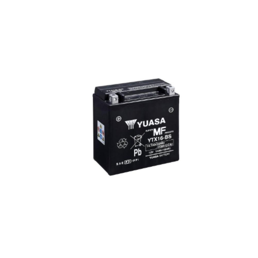 YTX16-BS (WC) 12V Yuasa MF VRLA Battery