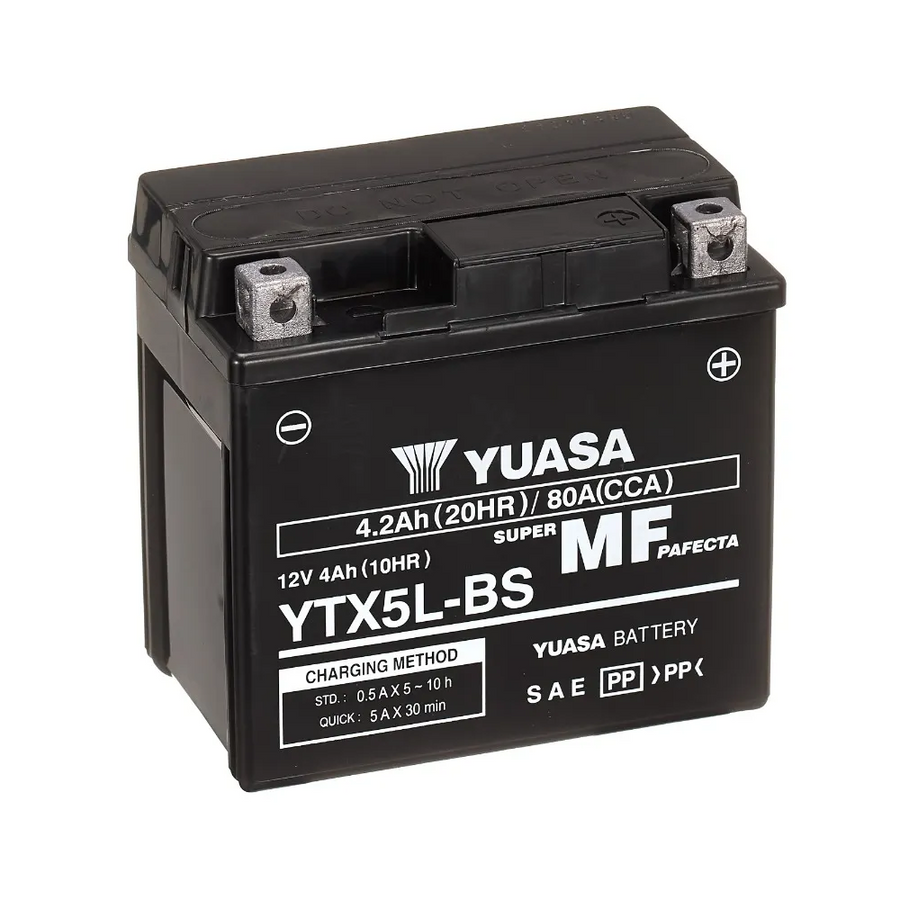 YTX5L-BS (WC) 12V Yuasa MF VRLA Battery